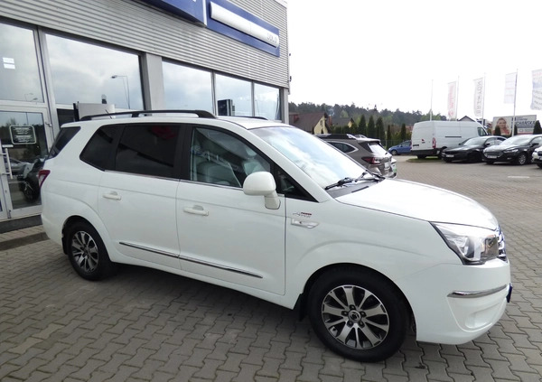 SsangYong Rodius cena 68900 przebieg: 59538, rok produkcji 2016 z Zdzieszowice małe 436